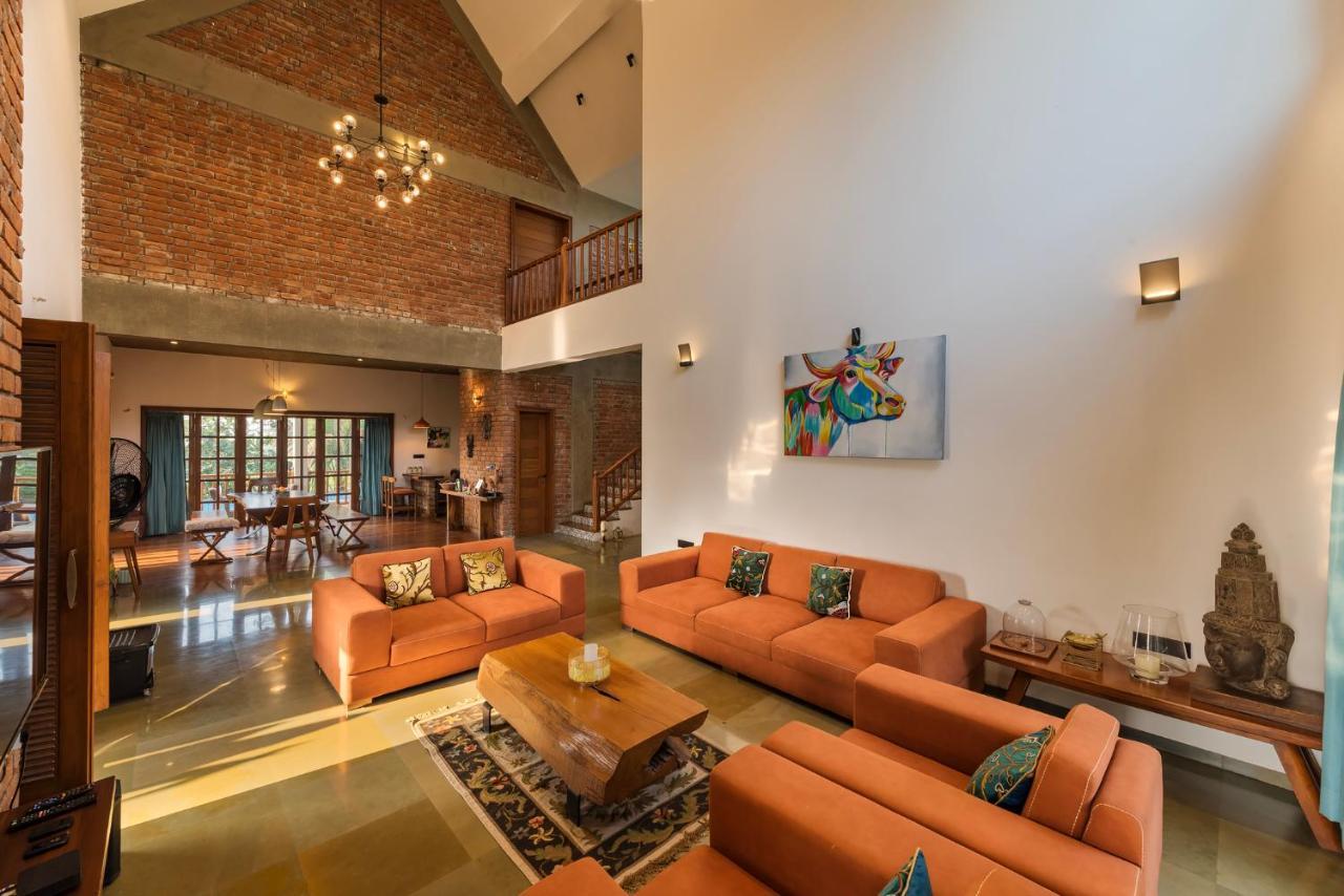 Saffronstays Happy Fields, Pune - Luxury Farmstay With Farm To Table Food Eksteriør bilde
