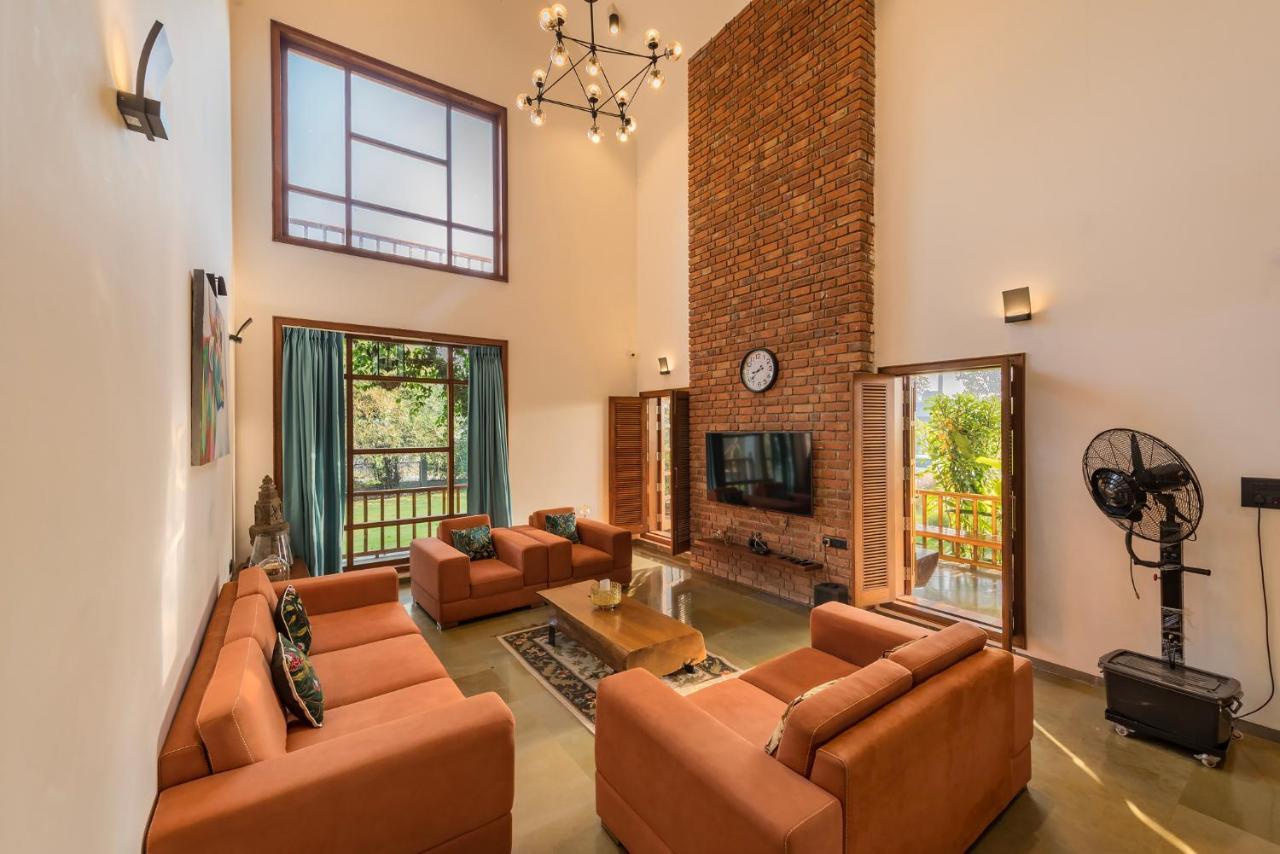 Saffronstays Happy Fields, Pune - Luxury Farmstay With Farm To Table Food Eksteriør bilde