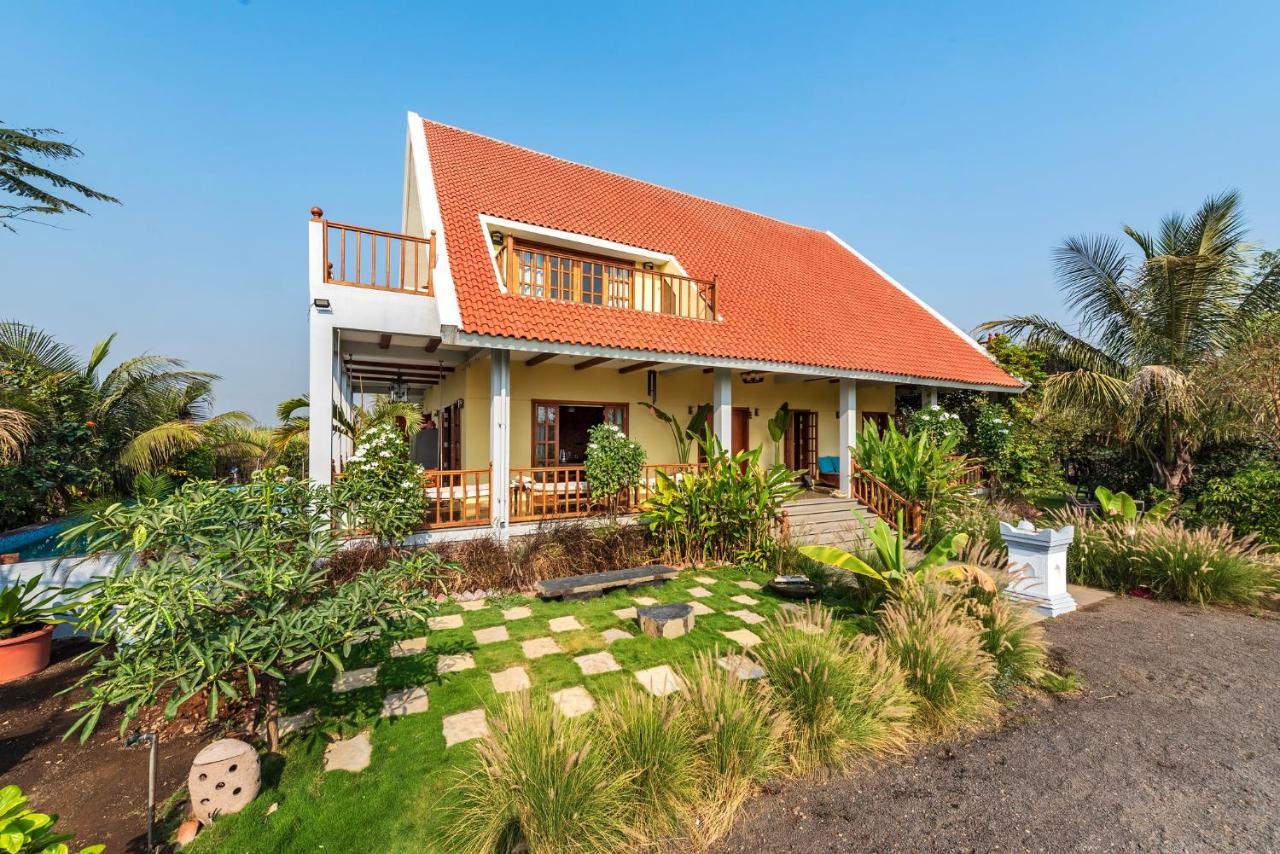 Saffronstays Happy Fields, Pune - Luxury Farmstay With Farm To Table Food Eksteriør bilde